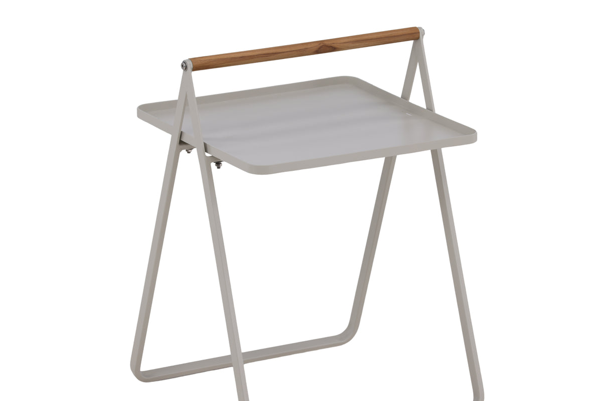 Clarin sidobord, vit