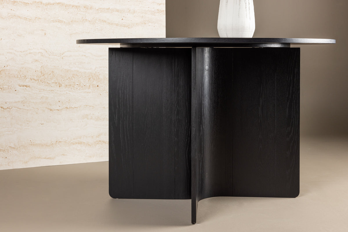 Tyresö matbord, svart