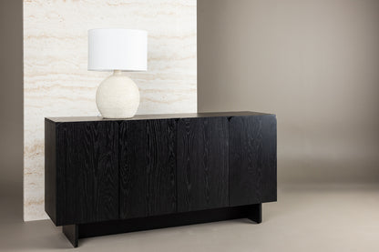 Tyresö skåp, svart 160x80x42