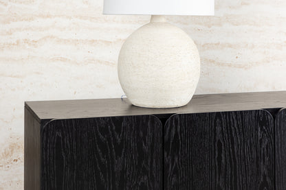 Tyresö skåp, svart 160x80x42