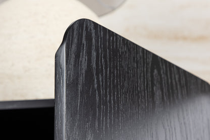 Tyresö skåp, svart 160x80x42