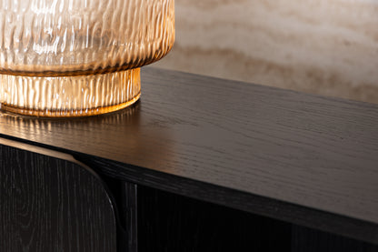 Tyresö skåp, svart 110x80x30