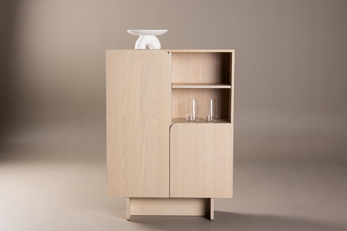 Tyresö skåp, vitputsad 110x80x30