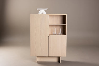 Tyresö skåp, vitputsad 110x80x30