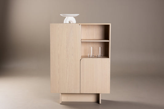 Tyresö skåp, vitputsad 110x80x30