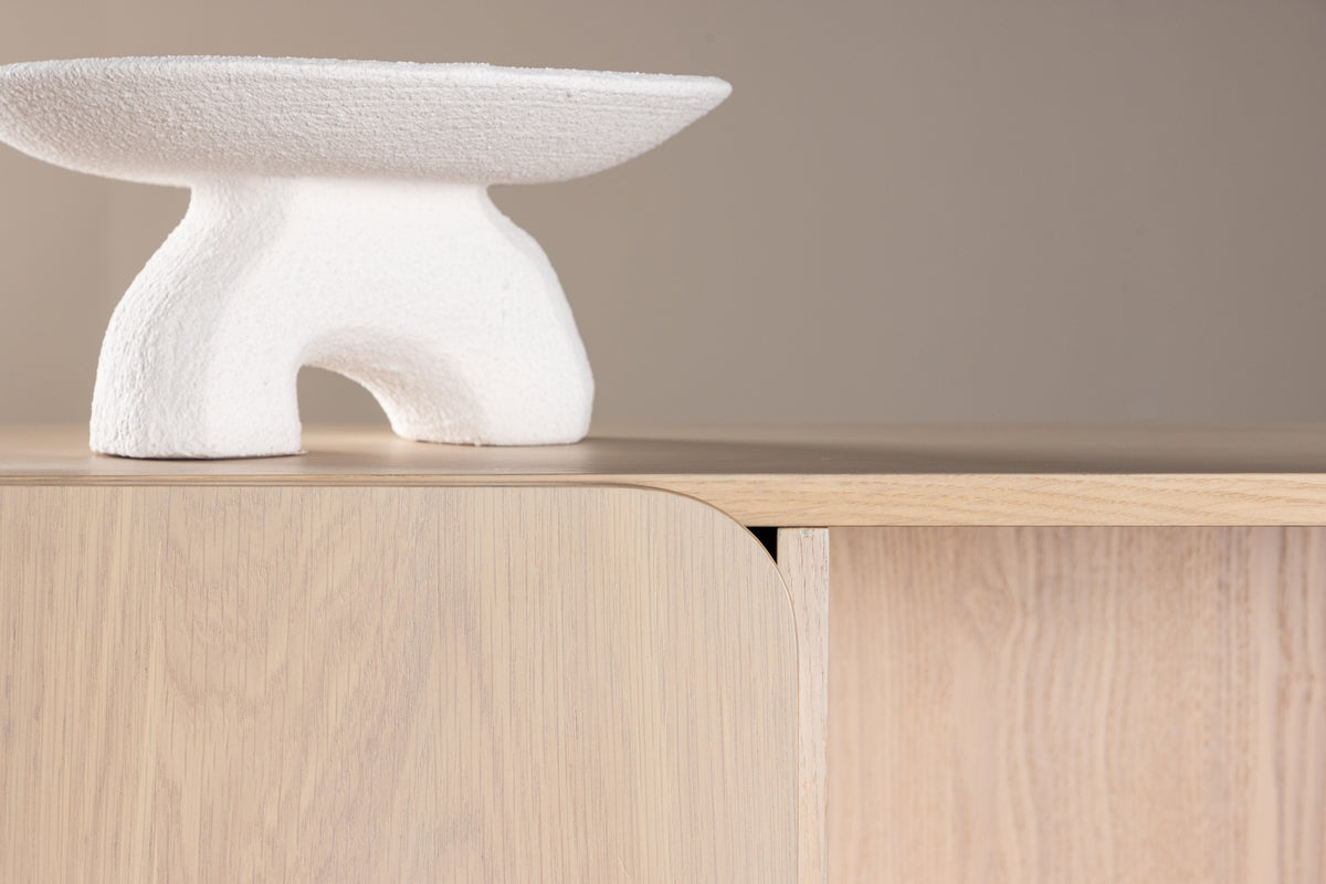 Tyresö skåp, vitputsad 110x80x30