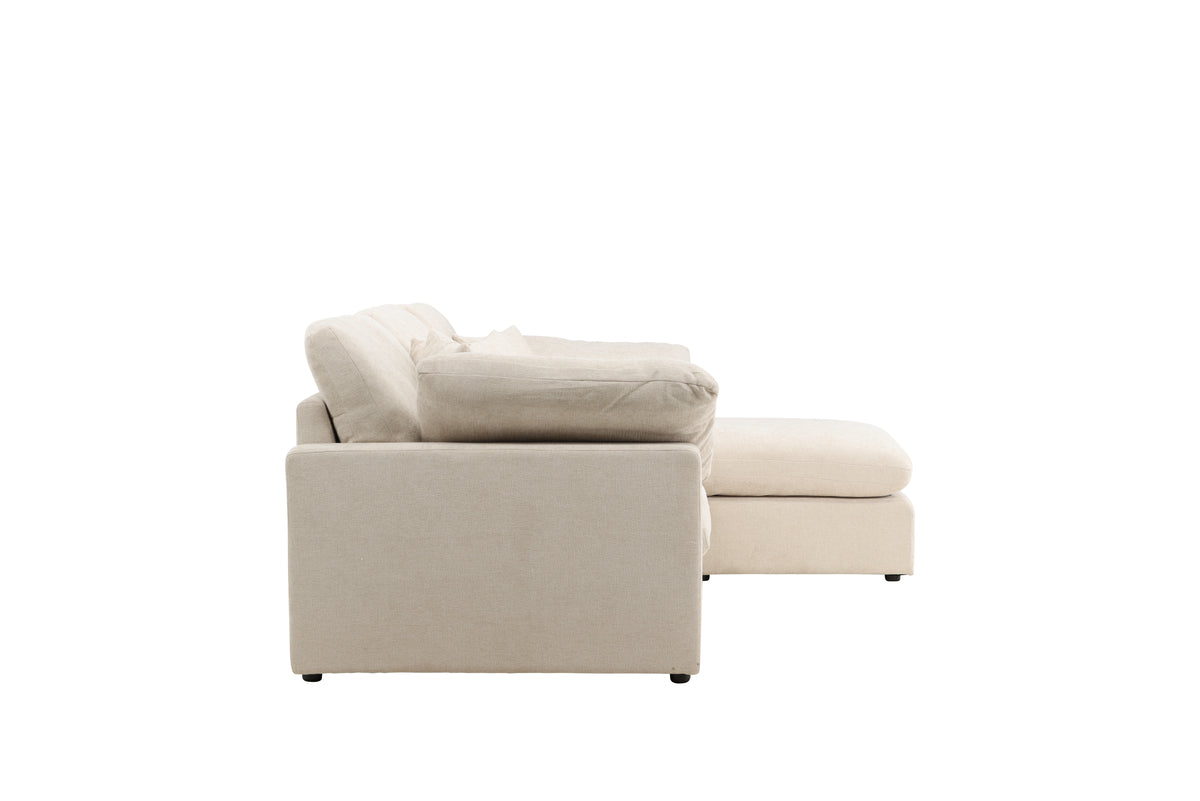 Amalfi hörnsoffa, beige