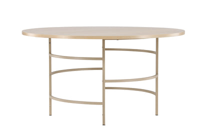 Copenhagen matbord ⌀140, vitputsad