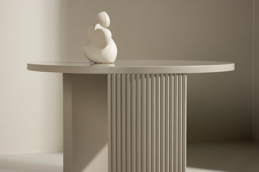 Bristol soffbord, beige