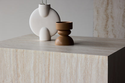 York soffbord 80 x 60 cm, beige