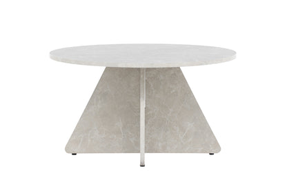 Bootcut soffbord, beige