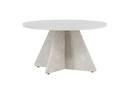 Bootcut soffbord, beige