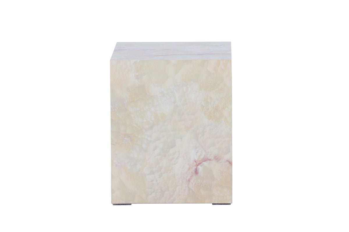 York sidobord, beige