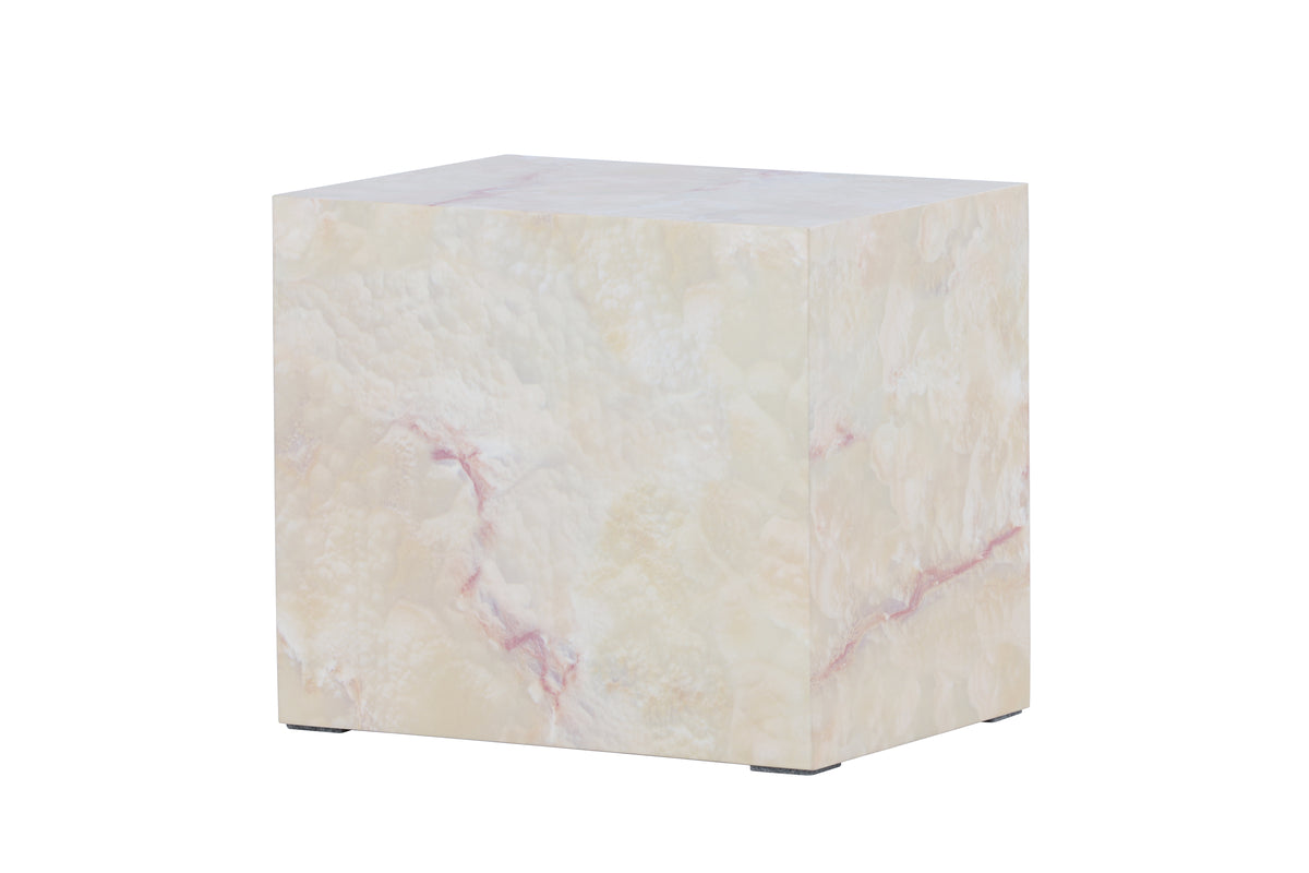 York sidobord, beige