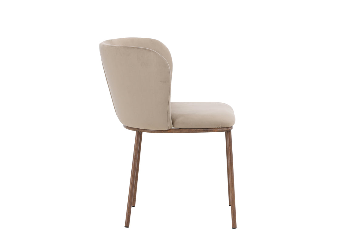 Edina matstol, beige x2