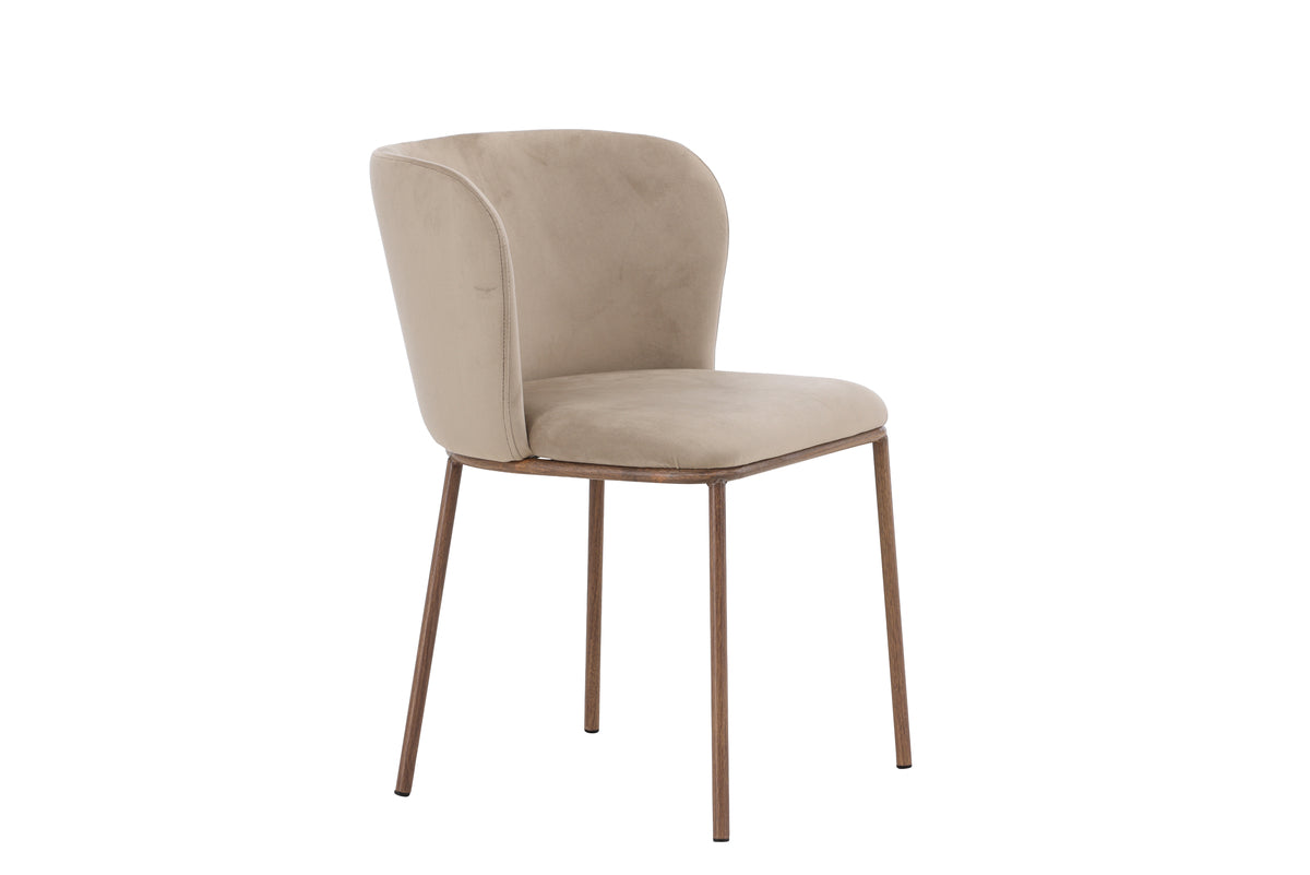 Edina matstol, beige x2