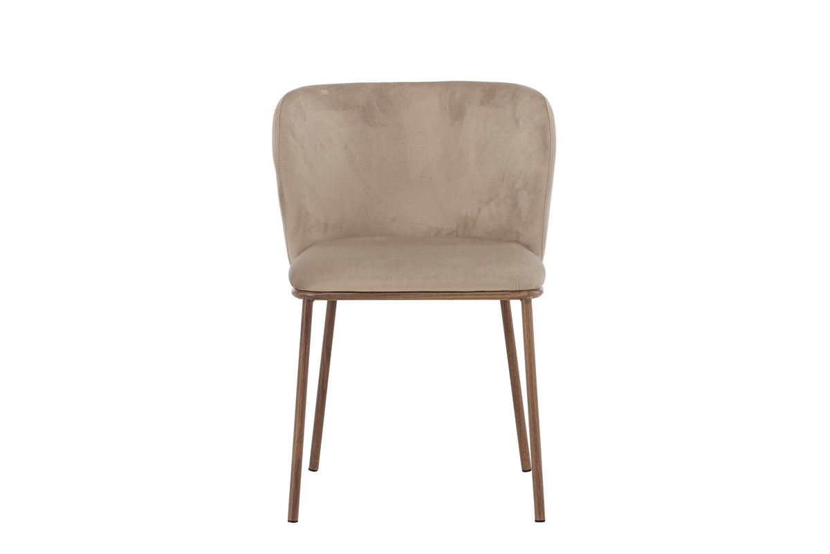 Edina matstol, beige x2