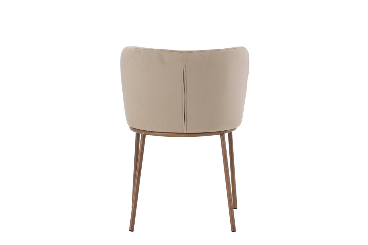 Edina matstol, beige x2