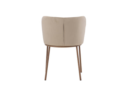 Edina matstol, beige x2