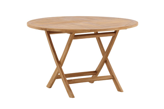 Kenya matbord, teak ⌀120