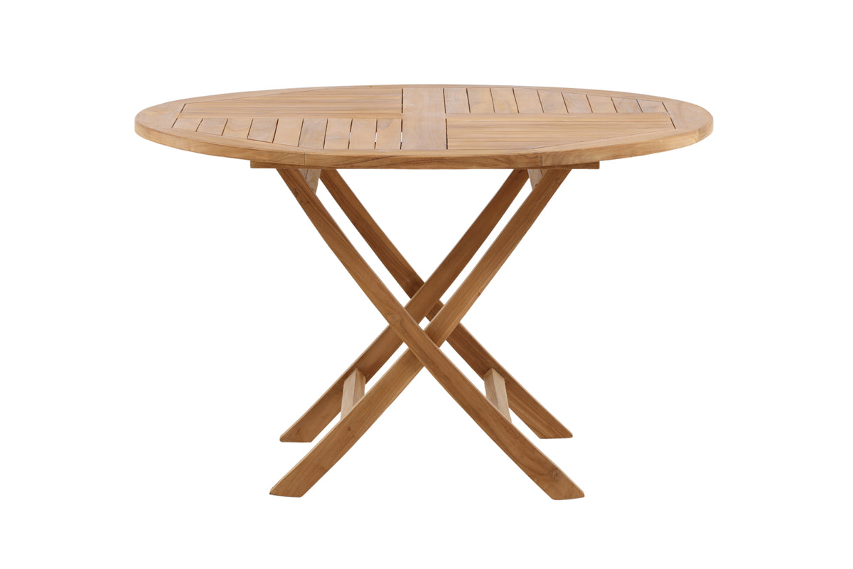 Kenya matbord, teak ⌀120