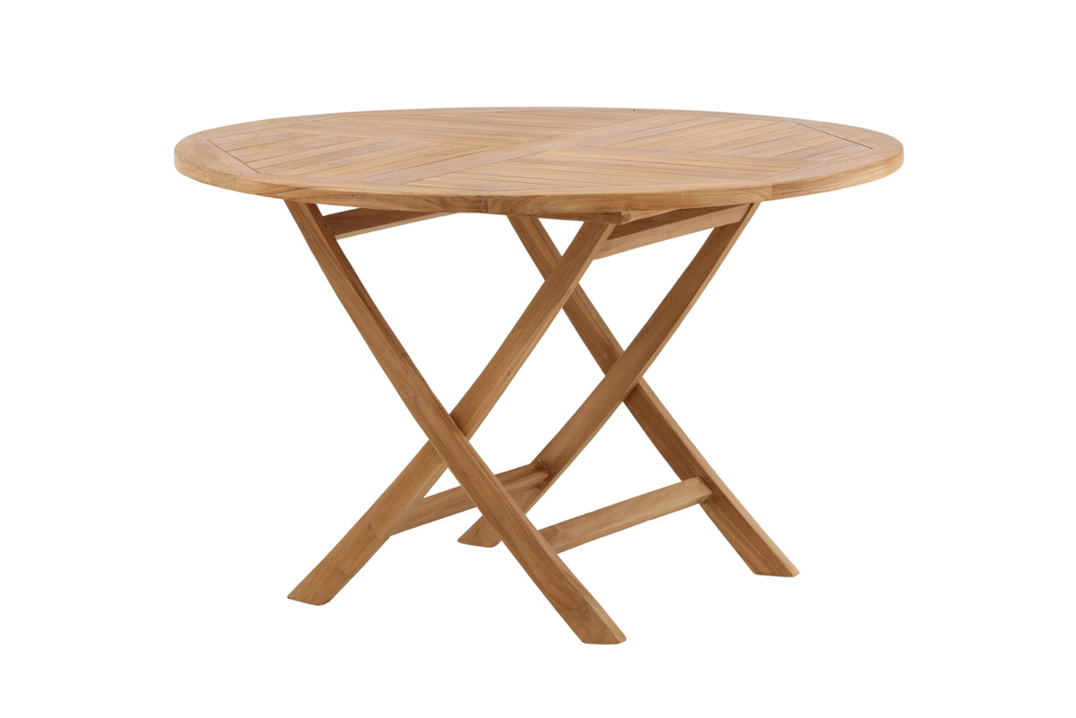 Kenya matbord, teak ⌀120