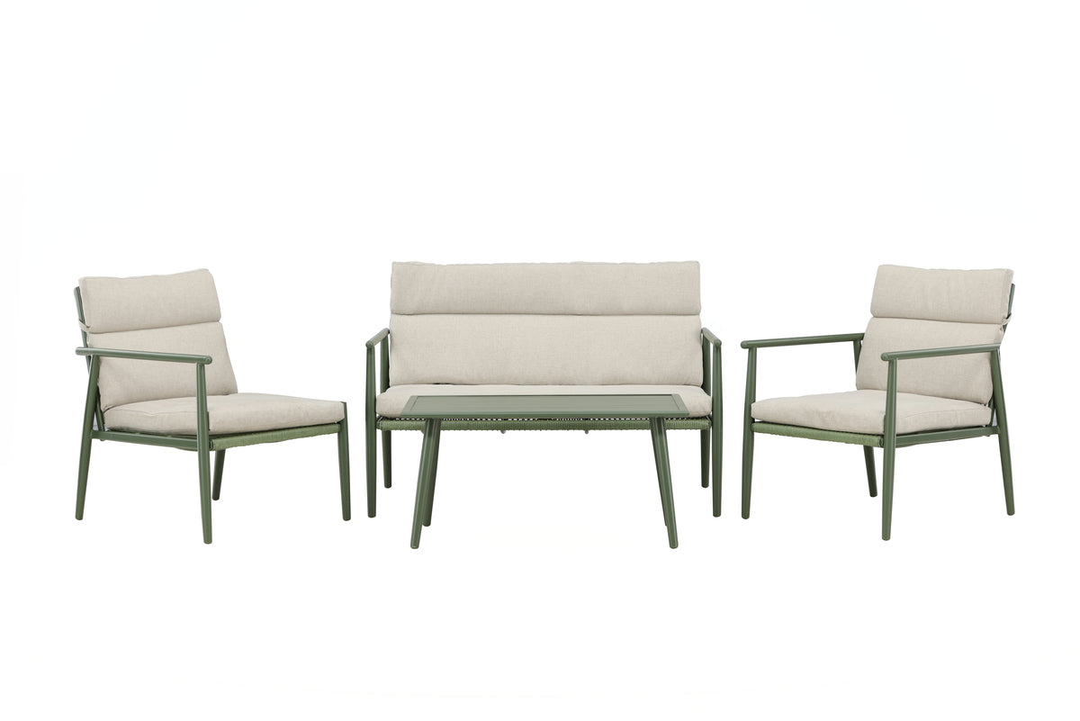 Mazzaro soffgrupp, grön/beige