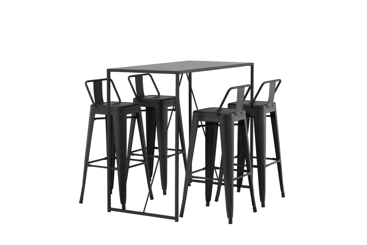 Brea & Tempe bargrupp, med ryggstöd