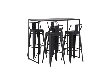 Brea & Tempe bargrupp, med ryggstöd