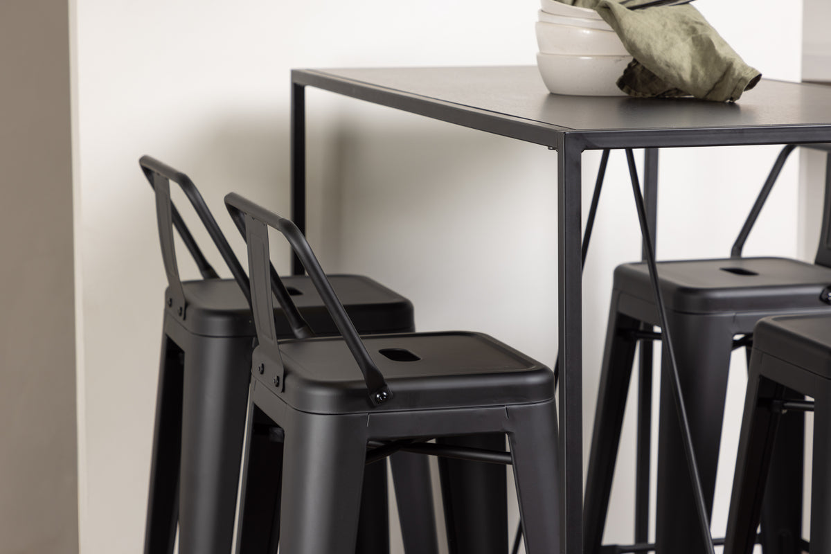 Brea & Tempe bargrupp, med ryggstöd