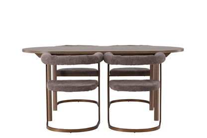 Andy & Morning matgrupp, grå