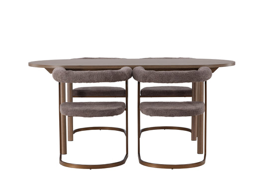 Andy & Morning matgrupp, grå