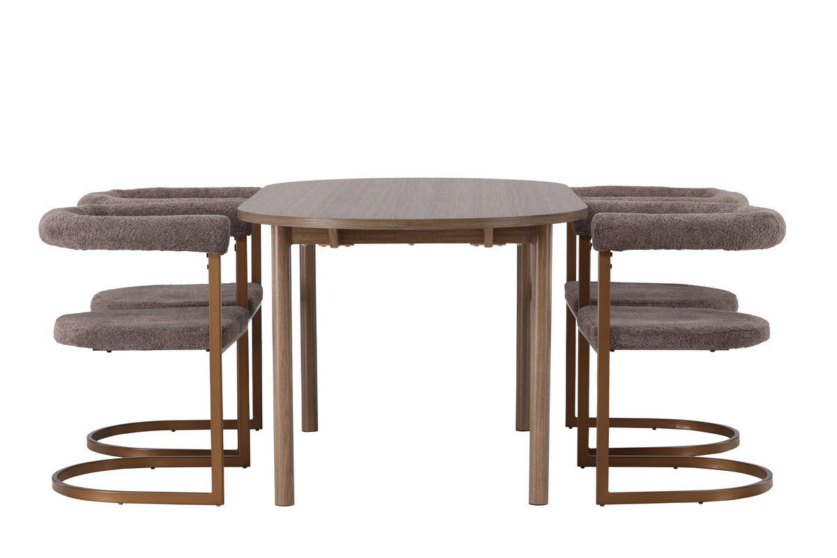 Andy & Morning matgrupp, grå