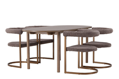 Andy & Morning matgrupp, grå