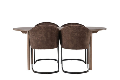 Andy & Evening matgrupp, brun